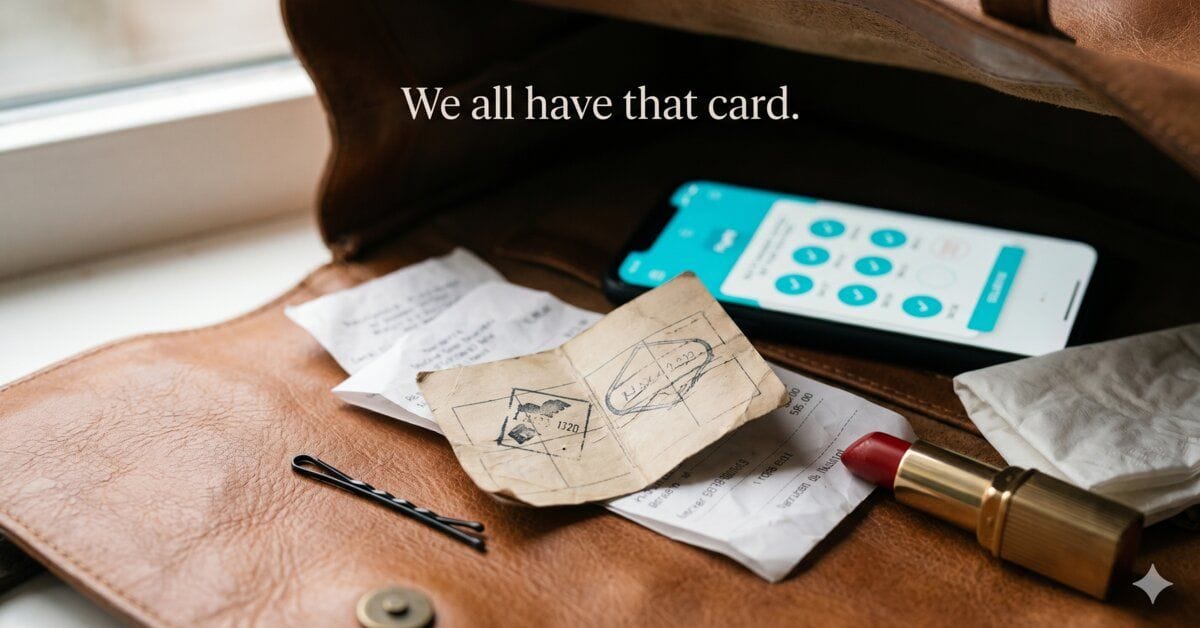 Paper stamp card kills loyalty