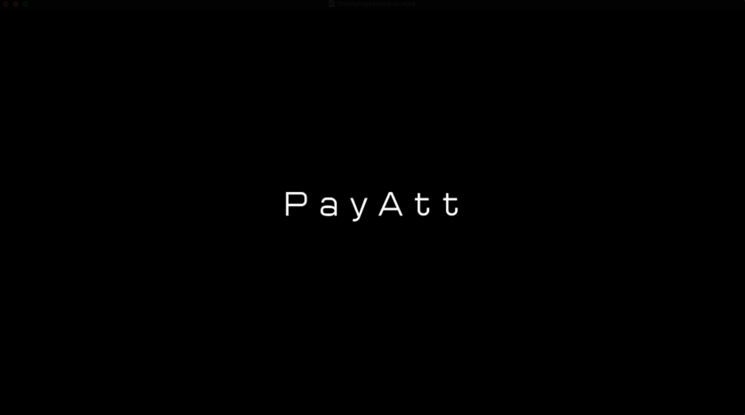 Black background with PayAtt logo